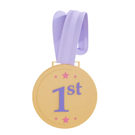 Medal  3D Illustration