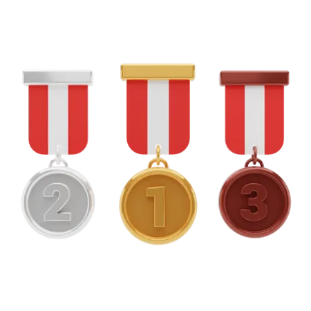 Medal  3D Illustration