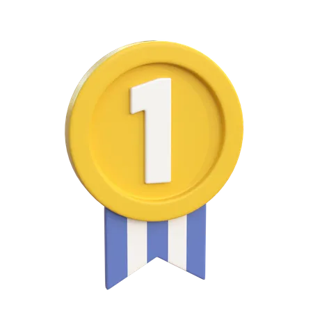 Medal  3D Icon