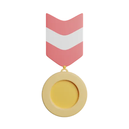 Badge Medal Rewards 3D Icon