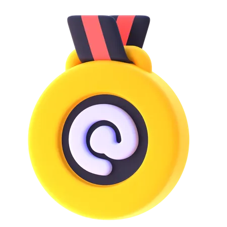 Medal  3D Icon