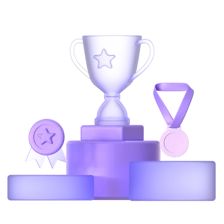 Medal Achievement  3D Icon