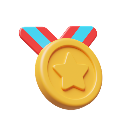 Medal Award  3D Icon