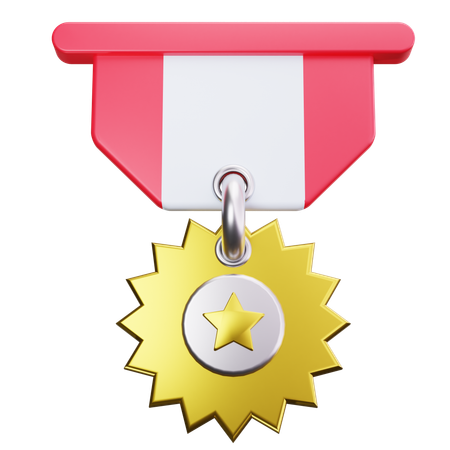 Medal Badge  3D Icon