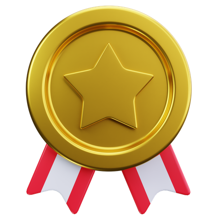 Medal Badge  3D Icon