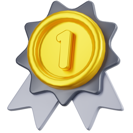 Medal Badge  3D Icon