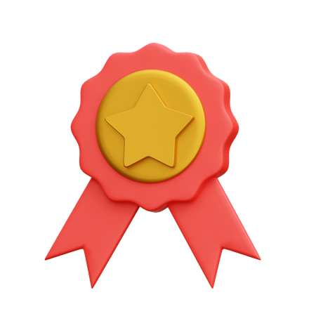 Medal Badge  3D Icon