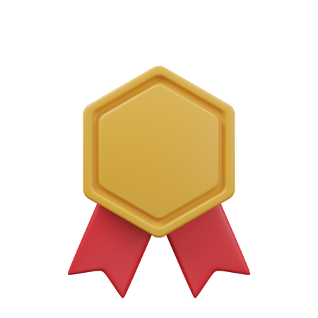 Medal Of Winner  3D Icon