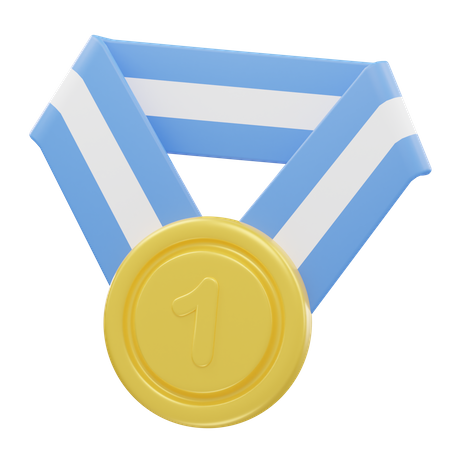 Medal Rank 1  3D Icon