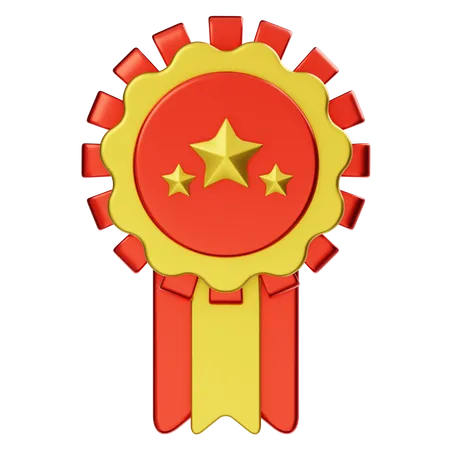Medal Rosette  3D Icon