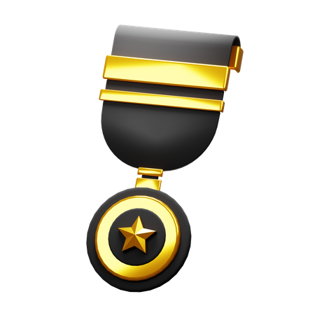 Medalha 1  3D Icon