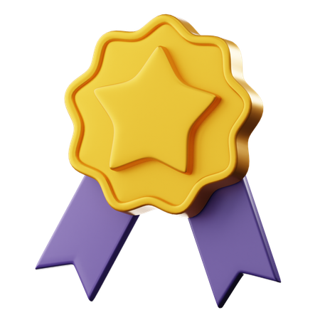 Medalha  3D Icon