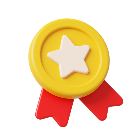 Medalha  3D Icon