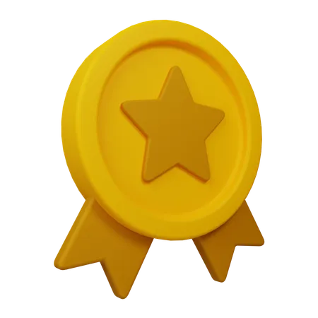 Medalha  3D Icon