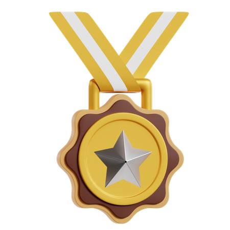 Medalha  3D Icon