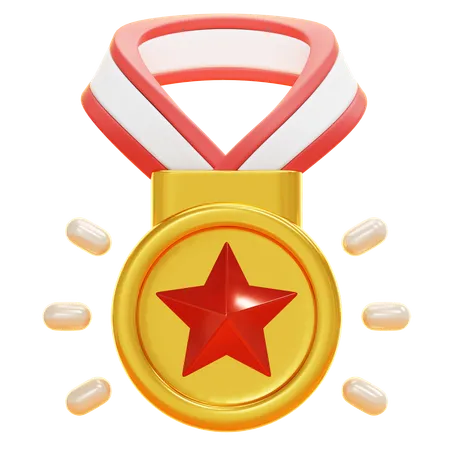 Medalha  3D Icon