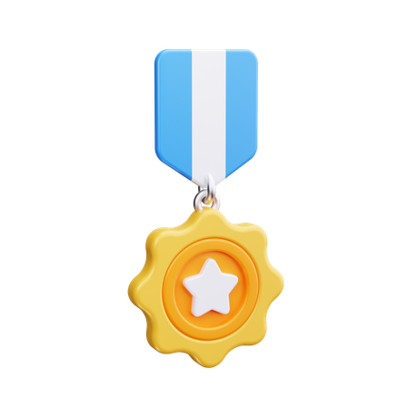 Medalha  3D Icon