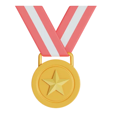 Medalha  3D Icon