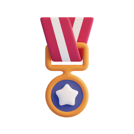 Medalha  3D Icon