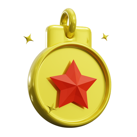 Medalha  3D Icon