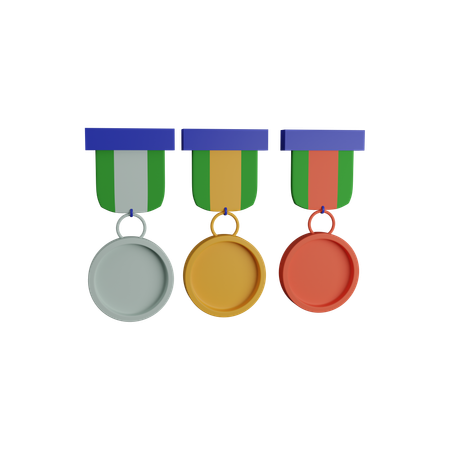 Medalha  3D Icon