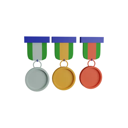 Medalha  3D Icon