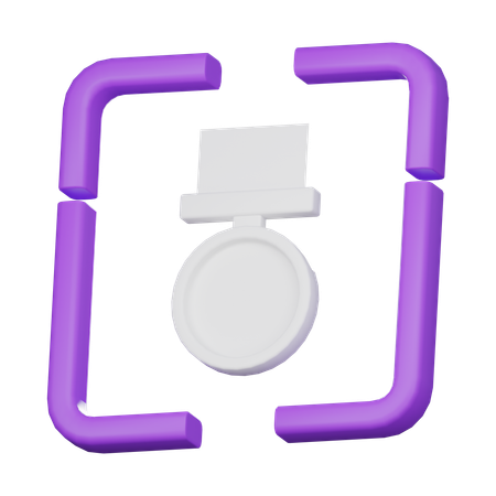 Medalha  3D Icon