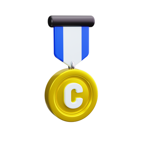 Medalha  3D Icon