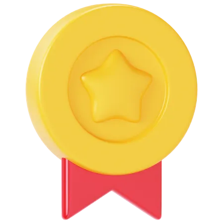 Medalha  3D Icon