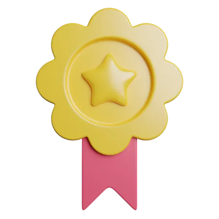 Medalha  3D Icon