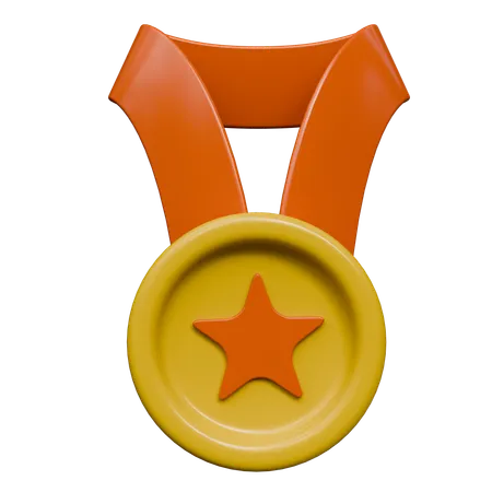 Medalha  3D Icon