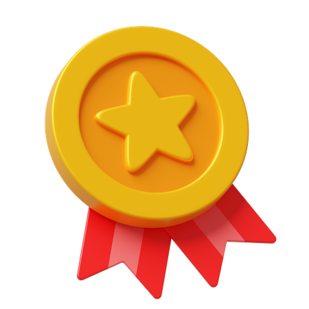 Medalha  3D Icon