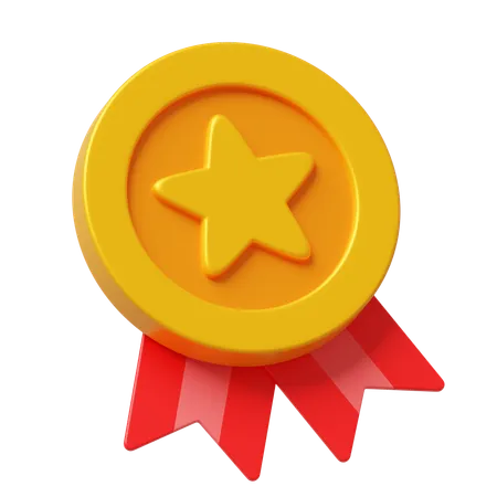 Medalha  3D Icon