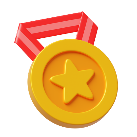 Medalha  3D Icon