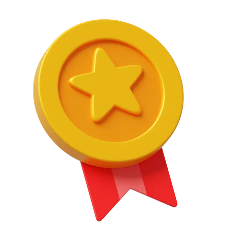 Medalha  3D Icon