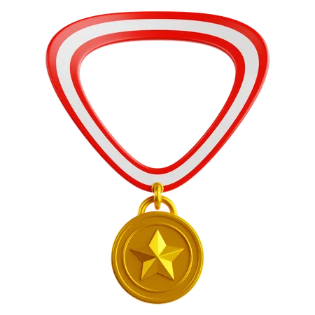 Medalha  3D Icon