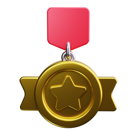 Medalha  3D Icon