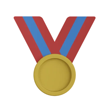 Medalha  3D Illustration