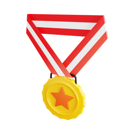 Medalha  3D Icon