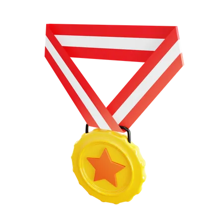 Medalha  3D Icon