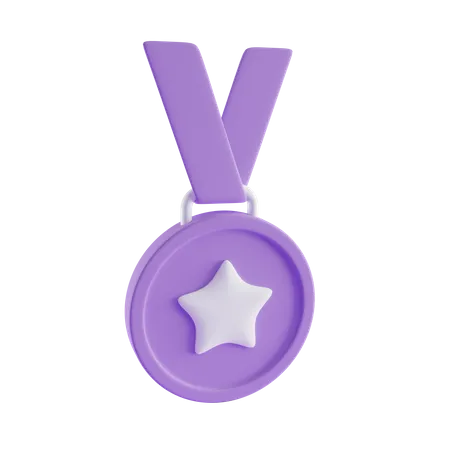 Medalha  3D Icon