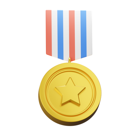 Medalha  3D Icon