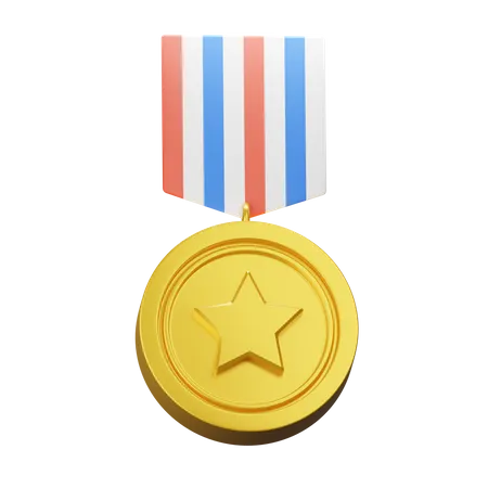 Medalha  3D Icon