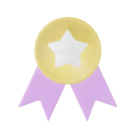 Medalha  3D Icon