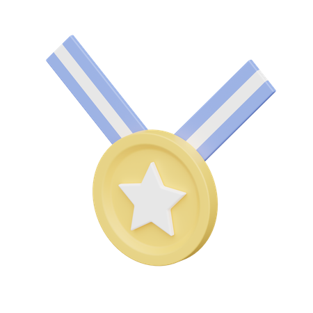 Medalha  3D Icon