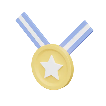 Medalha  3D Icon