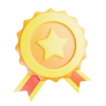 Medalha  3D Icon