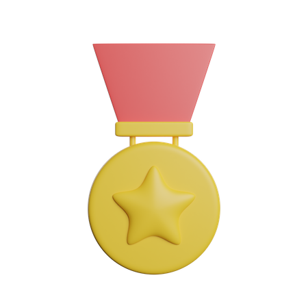 Medalha  3D Icon