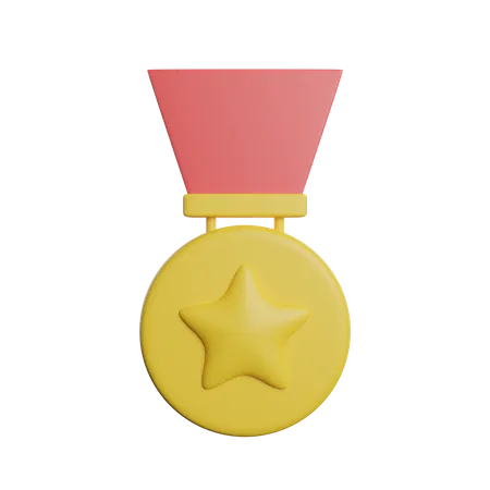 Medalha  3D Icon