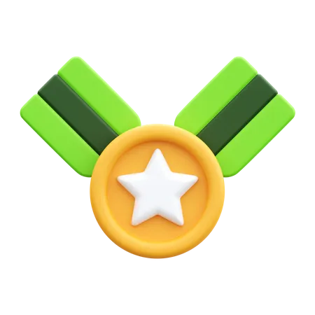 Medalha  3D Icon